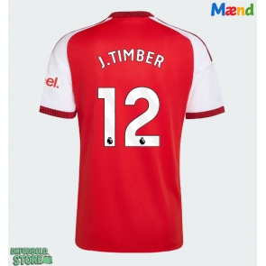 Arsenal Jurrien Timber #12 Replika Hjemmebanetrøje 2026-27 Kortærmet